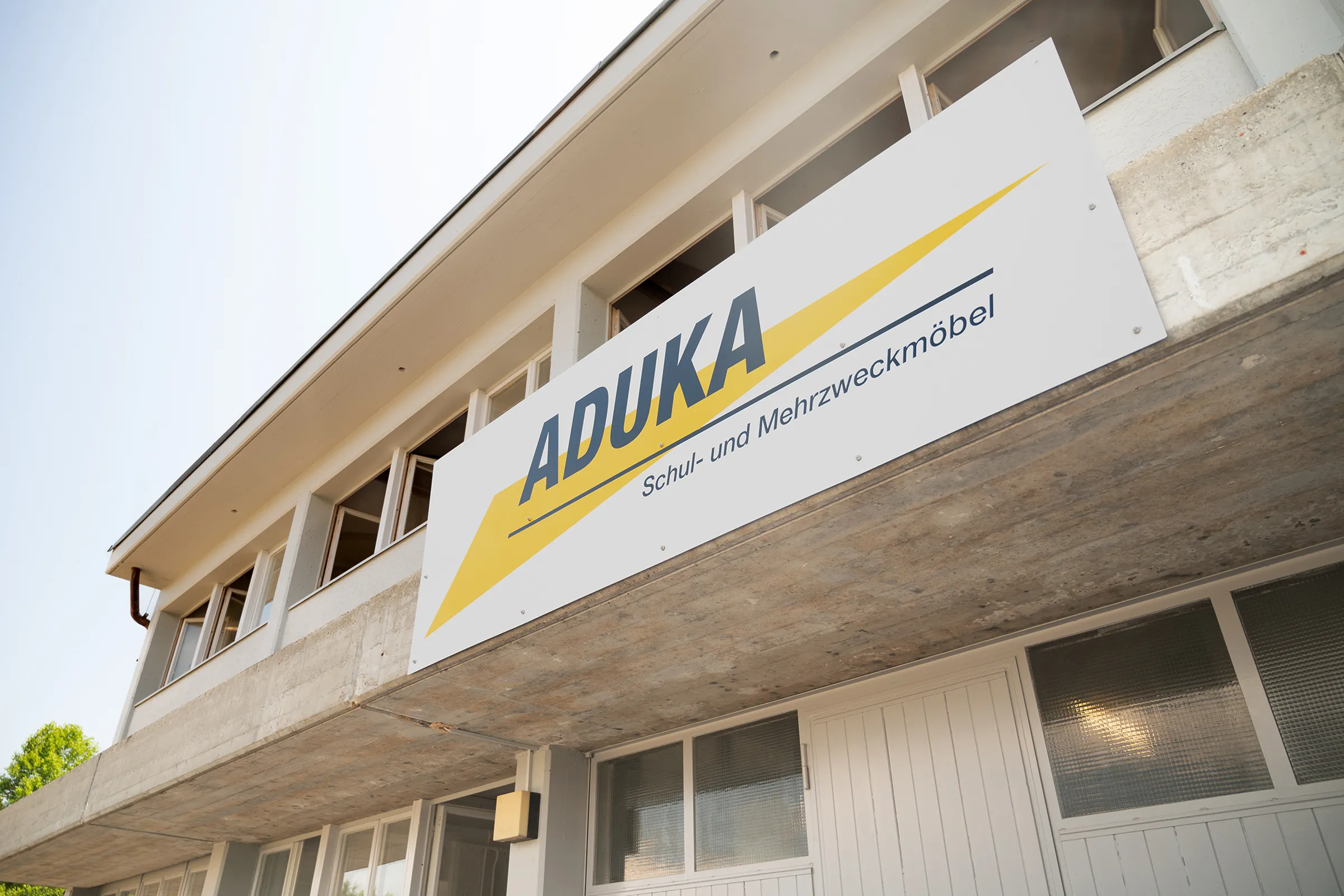 Eingang von ADUKA in Rothrist